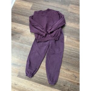 VTG Style Speedo‎ Maroon Tracksuit Sweatsuit Boxy 90s Y2K Athleisure Size M,XL